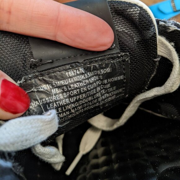 Karl Lagerfeld Paris men's white leather sneakers in size 10.5 - Picture 7 of 10